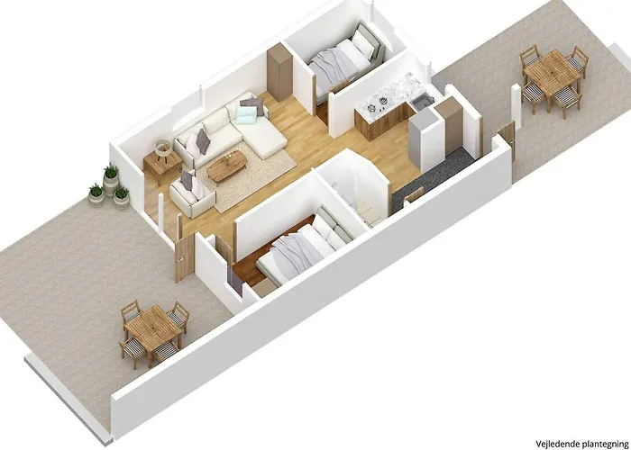 3 Person Holiday Park Home In L S